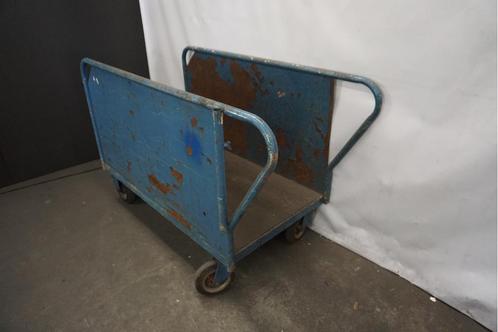 Transportwagen magazijnwagen plateauwagen, transportkar, Doe-het-zelf en Verbouw, Transportwagens, Gebruikt, Transportkar, 100 liter of meer