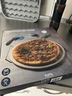 Pizza stone with holder 33 cm, Tuin en Terras, Ophalen of Verzenden, Nieuw