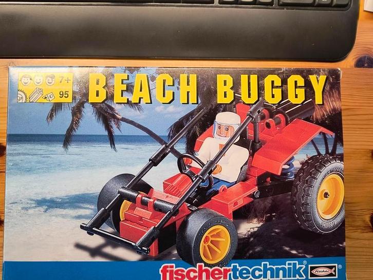 Fischer Technik Beach Buggy Vintage Bouwdoos nr. 34 977, Hobby en Vrije tijd, Overige Hobby en Vrije tijd, Nieuw, Ophalen of Verzenden