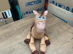 Zgan, werkt wel, Disney Toy Story grote Bullseye 40cm geluid, Verzamelen, Disney, Ophalen, Overige figuren, Zo goed als nieuw