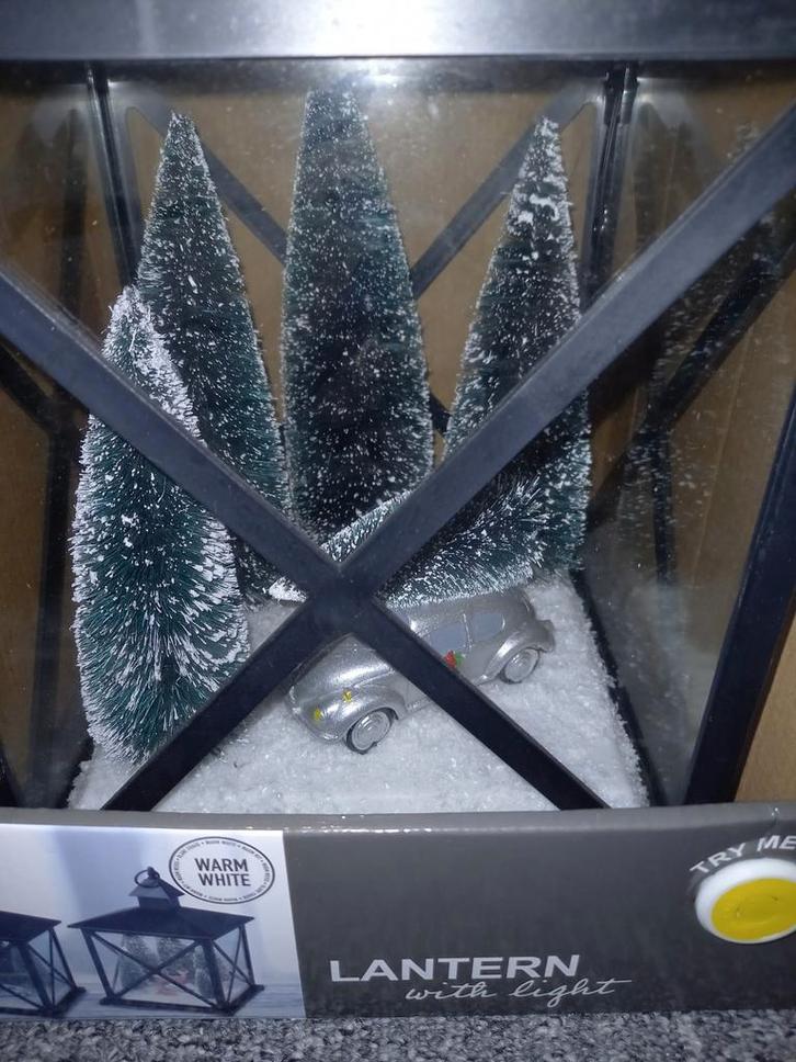 Kersttafereel in Windlicht, Diversen, Kerst, Nieuw, Ophalen of Verzenden