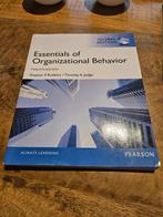 Essentials of Organizational Behavior - Robbins/Judge, Ophalen of Verzenden, Gelezen, Bedrijfseconomie of M&O, Stephen P. Robbins, Timothy A. Judge