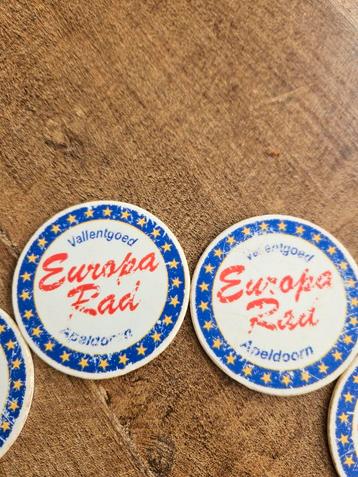 Reuzerad entree munt, Vallentgoed Europa Rad Apeldoorn😀 beschikbaar voor biedingen