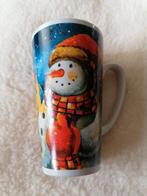 Kerst mok groot met sneeuwpop, Ophalen of Verzenden, Zo goed als nieuw