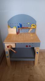 Houten Gereedschap Werkbank, Kinderen en Baby's, Speelgoed | Houten speelgoed, Ophalen of Verzenden, Gebruikt