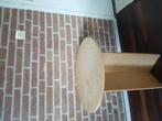 Bijzettafel te koop aangeboden 56 cm hoog en demontabel, Minder dan 55 cm, Gebruikt, Rond, Hout