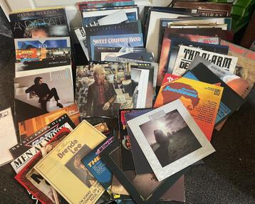 Ongeveer 80 elpees uit de jaren 80 Rock / pop  beschikbaar voor biedingen