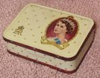 Vintage 1953 koektrommel kroning H.M. Queen Elizabeth II, Ophalen of Verzenden, Gebruikt, Buitenland, Overige typen