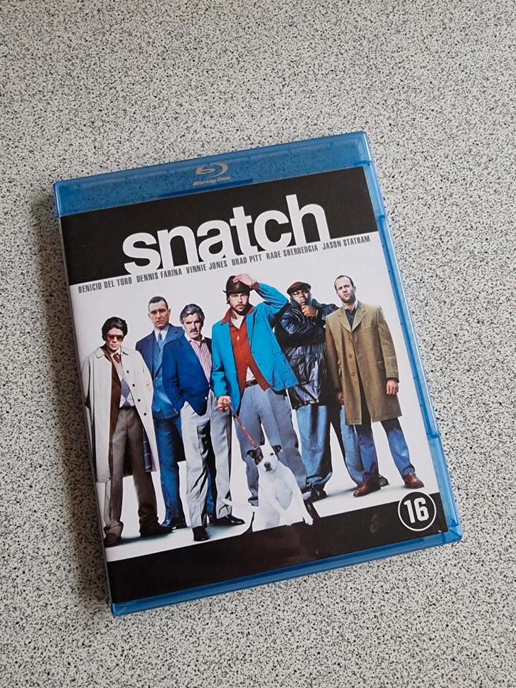 Snatch - jaar 2000 - regie Guy Ritchie - Brad Pitt - blu-ray, Cd's en Dvd's, Blu-ray, Zo goed als nieuw, Ophalen of Verzenden