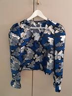 Super leuk blousje/jasje van Monki maat M, Maat 38/40 (M), Monkl, Blauw, Ophalen of Verzenden