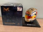 ✅ Max Verstappen 1:4 helm 2022 Kampioenshelm Red Bull RB18, Ophalen of Verzenden, Nieuw, Formule 1