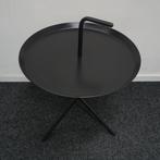 HAY DLM bijzettafel | Design bijzettafel | Zwart metaal, Huis en Inrichting, 45 tot 60 cm, Minder dan 55 cm, Gebruikt, -
