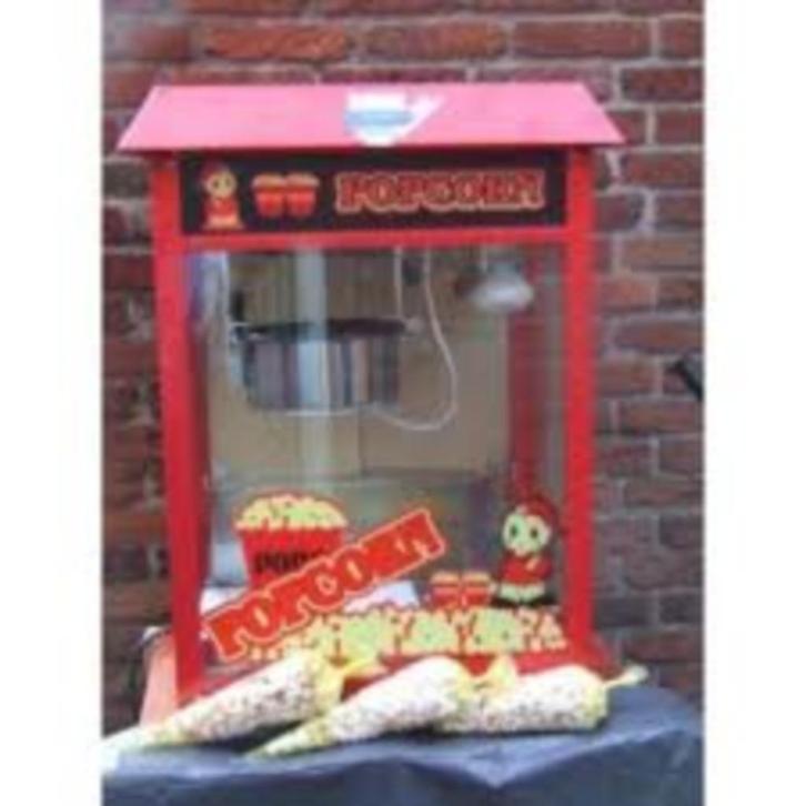 Te huur popcornmachine, Hobby en Vrije tijd, Feestartikelen | Verhuur, Gebruikt, Overige, Ophalen