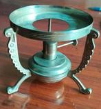 Art Deco Theelicht Standaard met Petroleumlampje, Antiek en Kunst, Ophalen of Verzenden, Overige materialen