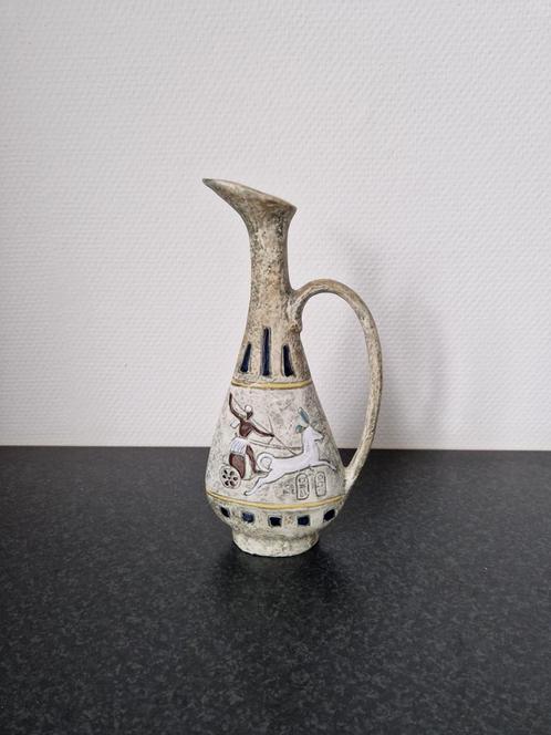 Vintage Bresciani Arco Gardese - Karaf - keramiek 1970s, Antiek en Kunst, Antiek | Keramiek en Aardewerk, Ophalen of Verzenden