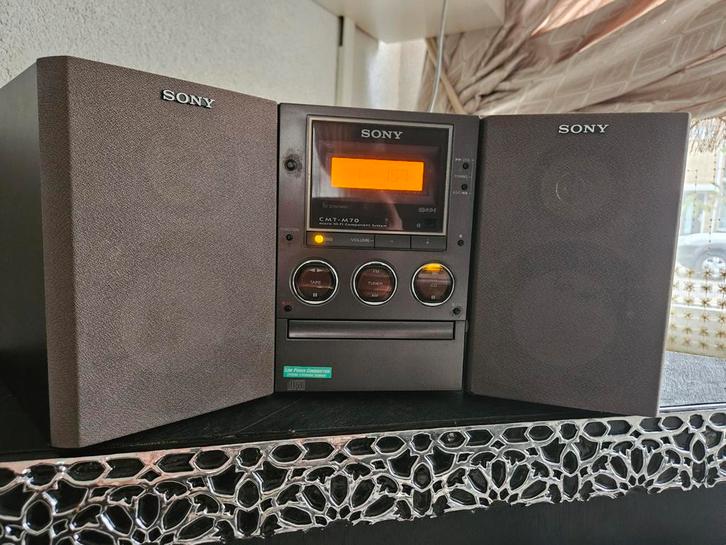 Sony CMT-M70 Microset - Retro Audio!, Audio, Tv en Foto, Stereo-sets, Gebruikt, Cassettedeck, Cd-speler, Tuner of Radio, Speakers