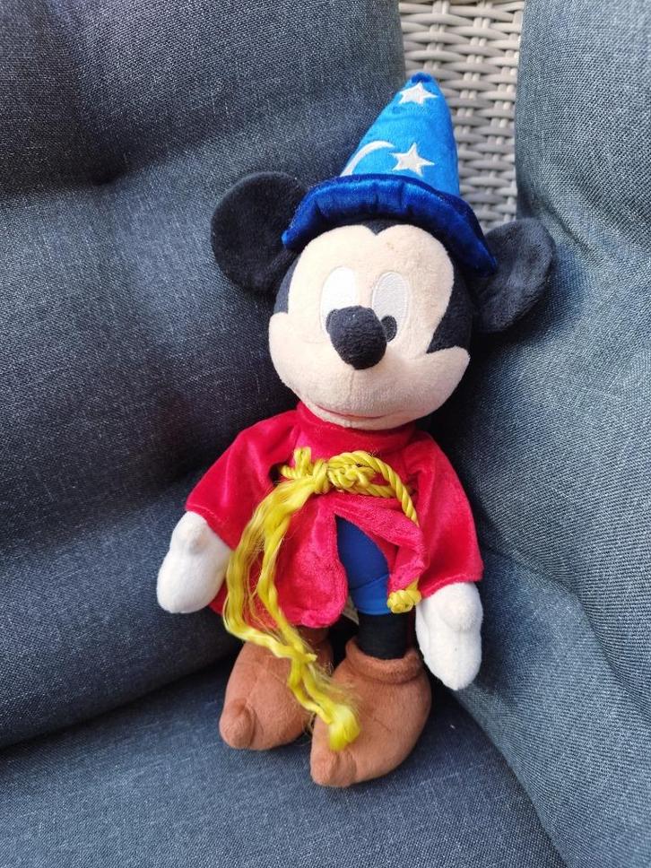 Fantasia Mickey Mouse Disneyland Paris knuffel, Verzamelen, Disney, Gebruikt, Knuffel, Mickey Mouse, Ophalen of Verzenden