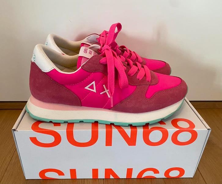 Sun68 sneakers in fuchsia - maat 39 - zo goed als nieuw, Kleding | Dames, Schoenen, Zo goed als nieuw, Sneakers of Gympen, Roze