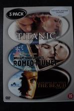 z.g.a.n dvd box 3 pack, Titanic, Romeo + Juliet, The Beach, Vanaf 16 jaar, Ophalen of Verzenden, Zo goed als nieuw, Boxset