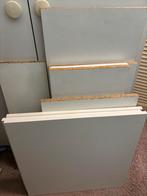 Diverse maten witte planken hout, Doe-het-zelf en Verbouw, Hout en Planken, Ophalen, Minder dan 25 mm, Zo goed als nieuw, Plank