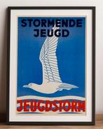 grote JEUGDSTORM Affiche Propaganda Poster n.s.b ., Verzamelen, Militaria | Tweede Wereldoorlog, Ophalen of Verzenden, Luchtmacht