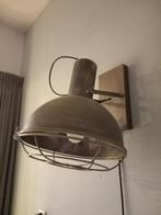 Industriële wandlamp metaal, Huis en Inrichting, Lampen | Wandlampen, Ophalen, Gebruikt, Metaal, Industrieel