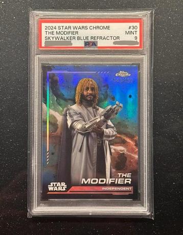 The modifier - Star Wars Chrome 2024 PSA9  beschikbaar voor biedingen