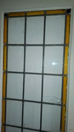 schuifdeur met glas in lood., Doe-het-zelf en Verbouw, Glas en Ramen, Ophalen, Gebruikt, Glas in lood