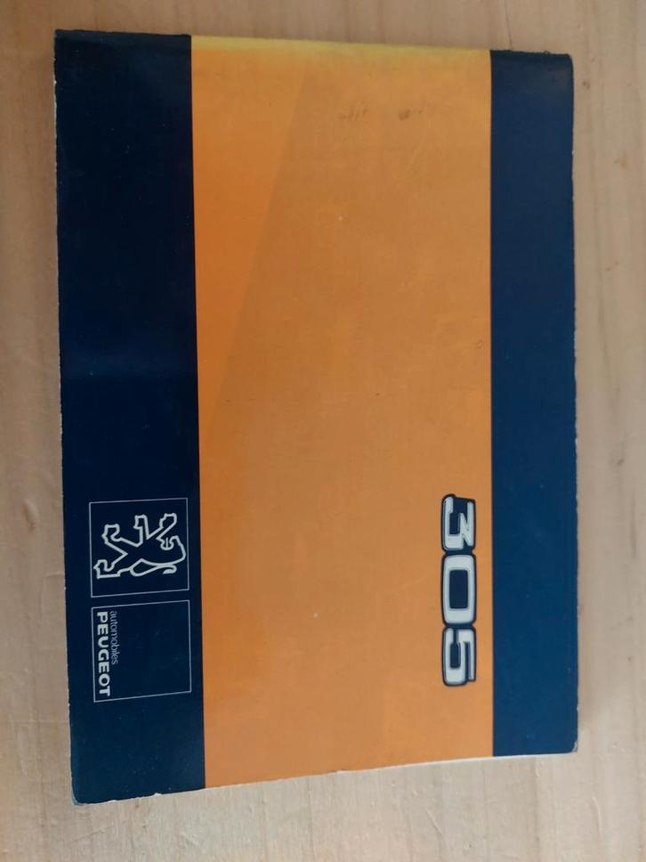 Peugeot 305 Instructieboekje - Zo Goed Als Nieuw!, Auto diversen, Handleidingen en Instructieboekjes, Ophalen of Verzenden
