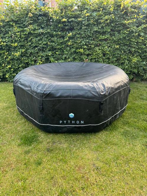 Opblaasbaar bubbelbad Netspa Starline Python 5 persoons, Tuin en Terras, Bubbelbaden en Hottubs, Zo goed als nieuw, Opblaasbaar