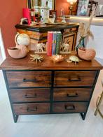 Industriele Ladekast Commode, Huis en Inrichting, Kasten | Ladekasten, Ophalen, 5 laden of meer, ., 50 tot 100 cm