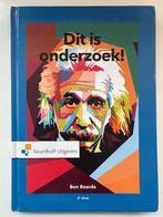 Dit is onderzoek! (3e druk), Boeken, Ophalen of Verzenden, Zo goed als nieuw, Economie en Marketing, Ben Baarda
