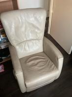 Elektrische Relaxstoel met  vele standen - Gratis!, Huis en Inrichting, Fauteuils, Ophalen, Gebruikt, Minder dan 75 cm, Leer