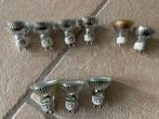 Gu10 halogeen lampen philips 4x50 watt, ectron 2x50 watt, Ophalen of Verzenden, Gebruikt, Overige fittingen, Overige typen