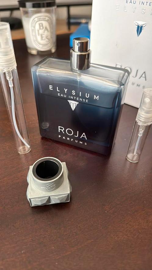 Roja Parfums Elysium Eau Intense 5 - 10 ml decant/sample, Sieraden, Tassen en Uiterlijk, Uiterlijk | Parfum, Zo goed als nieuw