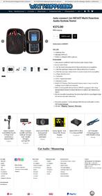 Auto connect 720 MFAST Multi Function Audio System Tester, Auto diversen, Autospeakers, Info@optimount.nl, Nieuw, Ophalen of Verzenden