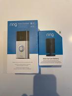 Ring Video Deurbel & Stick Up Cam, Audio, Tv en Foto, Videobewaking, Ophalen, Zo goed als nieuw, Binnencamera
