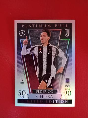 Federico Chiesa Limited Edition - Platinum Pull Juventus LE  beschikbaar voor biedingen
