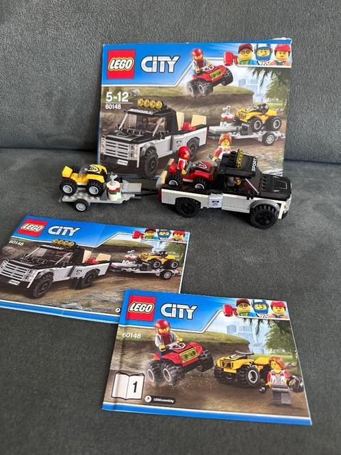 Lego city AVT race team  60148, Kinderen en Baby's, Speelgoed | Duplo en Lego, Gebruikt, Lego, Complete set, Ophalen of Verzenden