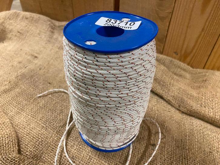 TOUW POLYESTER  3mm haspels a 200mtr., Watersport en Boten, Accessoires en Onderhoud, Nieuw, Ophalen