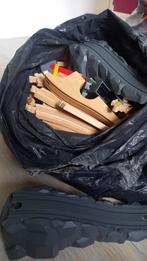 Houten treinrails, Ophalen, Zo goed als nieuw