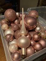 Roze kerstballen groot Roze kerstballen klein., Diversen, Kerst, Ophalen of Verzenden