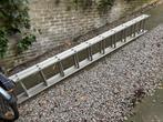 Excelsior aluminium uitschuifladder 2 x 10, Ophalen, Gebruikt, Ladder