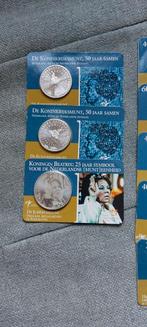 8 x Coincard's Nederland, Ophalen of Verzenden, Koningin Beatrix, Euro's
