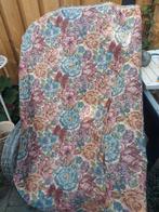Mooie lap kleurige Brocante lap bloemen Gobelin stof, 120 cm of meer, Ophalen of Verzenden, Zo goed als nieuw, Katoen