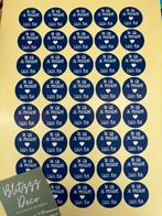 Gepersonaliseerde stickers, Ophalen of Verzenden, Nieuw, Meerdere stickers