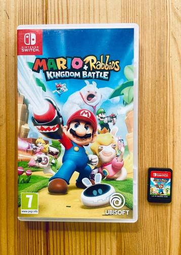 Nintendo Switch Mario Rabbids Kingdom Battle  beschikbaar voor biedingen