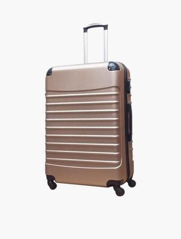 Champagne XL Koffer - Merkloos beschikbaar voor biedingen