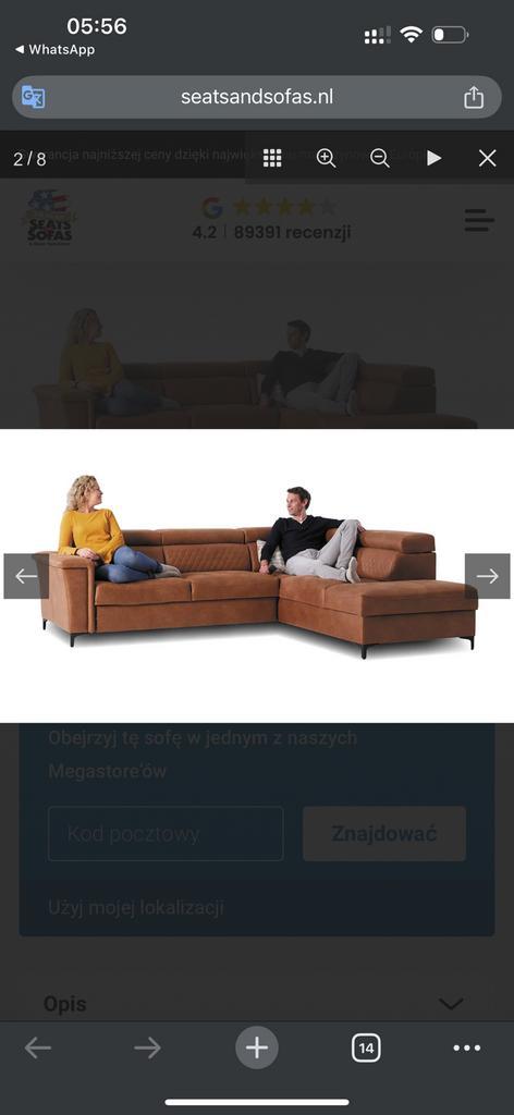 New hoekbank from seat and sofas new price 3150€, Huis en Inrichting, Banken | Sofa's en Chaises Longues, Zo goed als nieuw, Ophalen of Verzenden