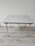 Vintage Formica tafel voor €40,-!, Huis en Inrichting, Tafels | Eettafels, Ophalen, Gebruikt, 100 tot 150 cm, 50 tot 100 cm
